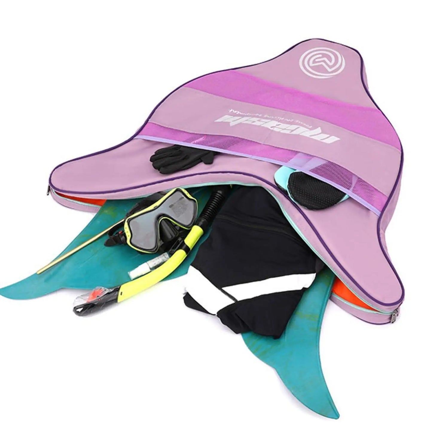 Monofin Bag | Mermaid Fin Backpack Carrier | Diving Gear Storage | One Size