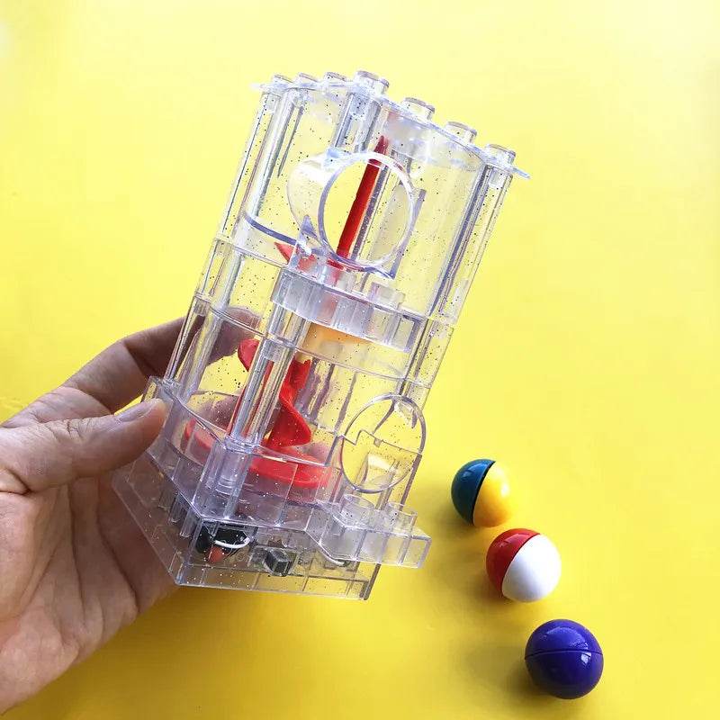 Adjustable Electric Marble Run with Spiral Elevator for Kids Fun - ToylandEU