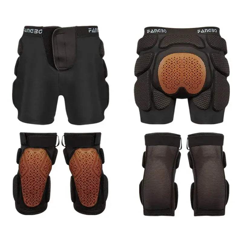Adjustable Knee Pads And Hip Protection Shorts Anti Shock - ToylandEU