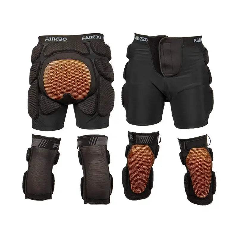 Adjustable Knee Pads And Hip Protection Shorts Anti Shock - ToylandEU