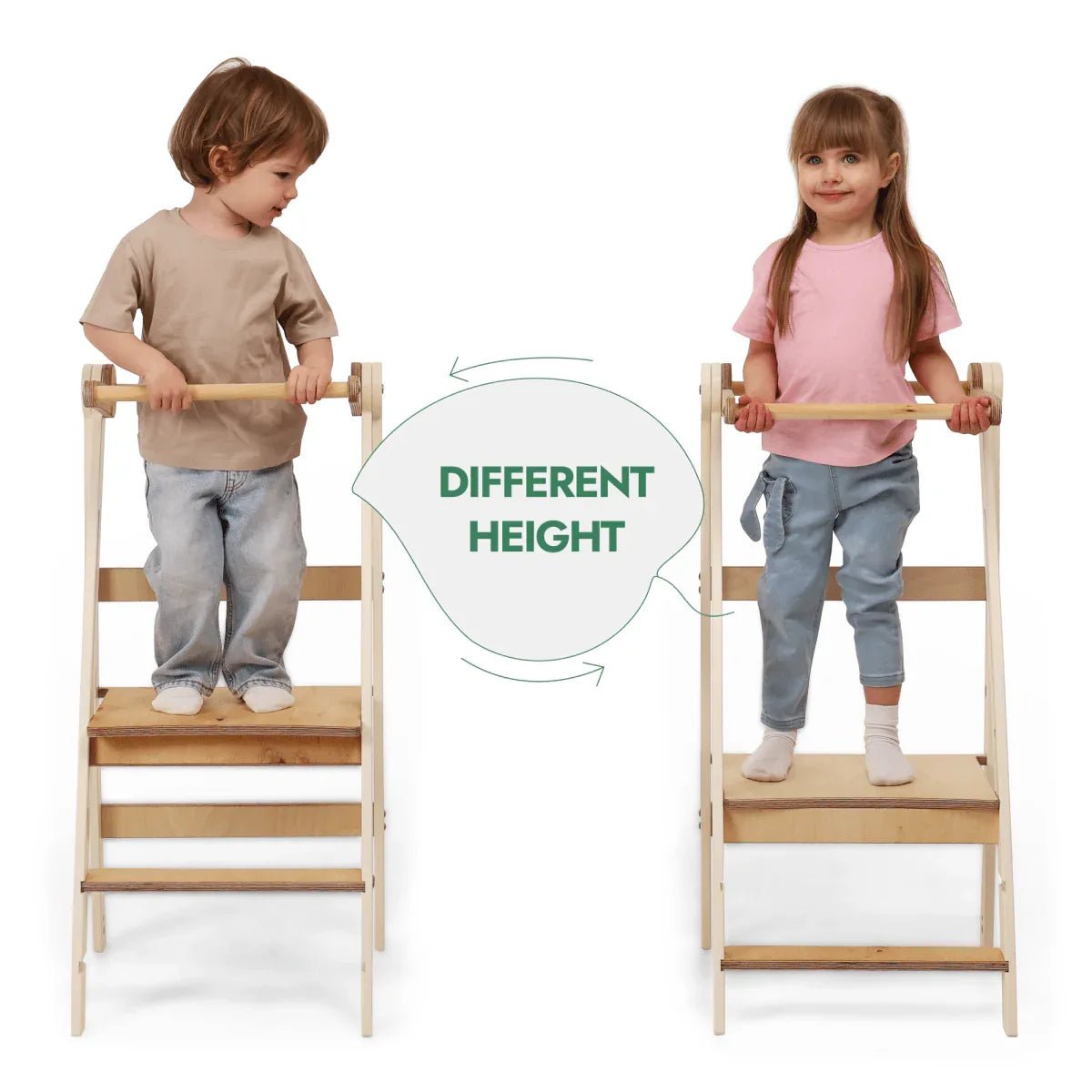 Adjustable Montessori Tower - Kids Step Stool - ToylandEU