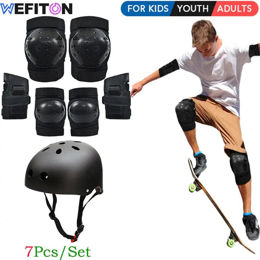  Adjustable Protective Gear Set Pro With Helmet And Pads -  ToylandEU™