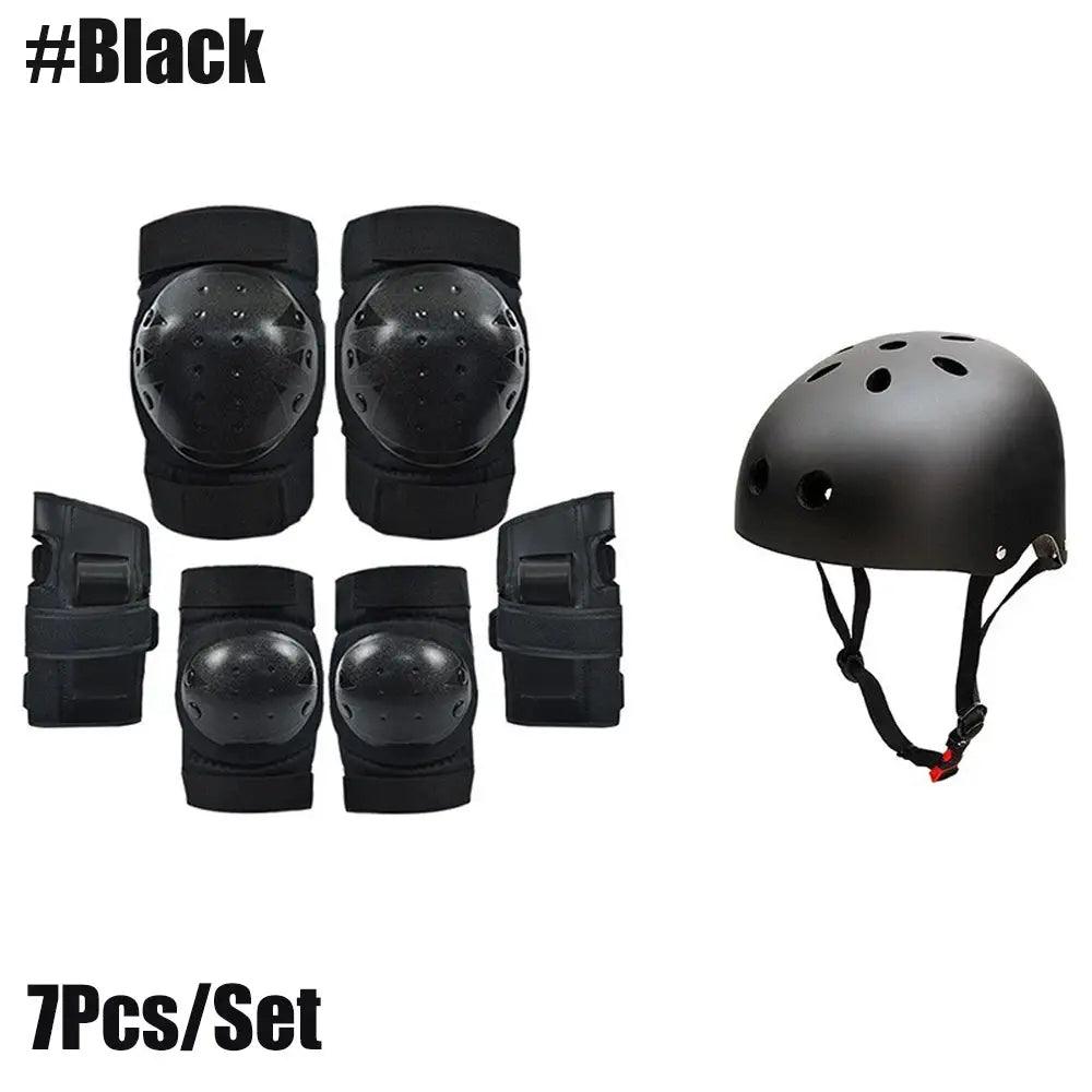  Adjustable Protective Gear Set Pro With Helmet And Pads -  ToylandEU™