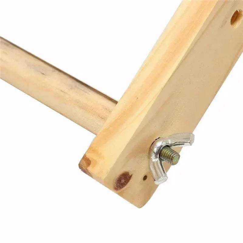 Adjustable Wooden Embroidery Frame Floor Stand For Cross Stitch - ToylandEU