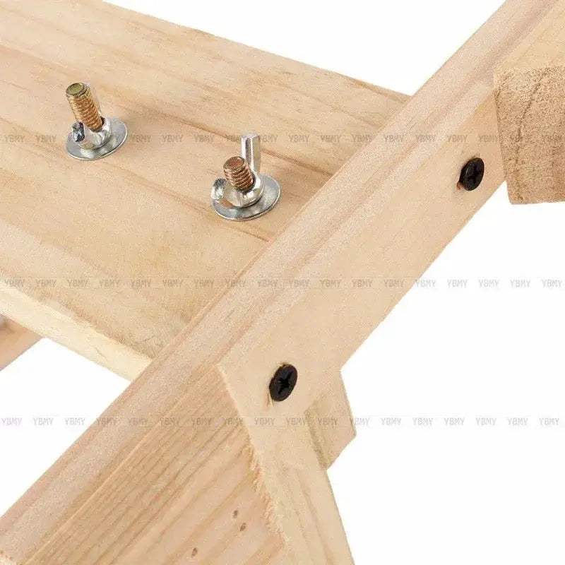 Adjustable Wooden Embroidery Frame Floor Stand For Cross Stitch - ToylandEU