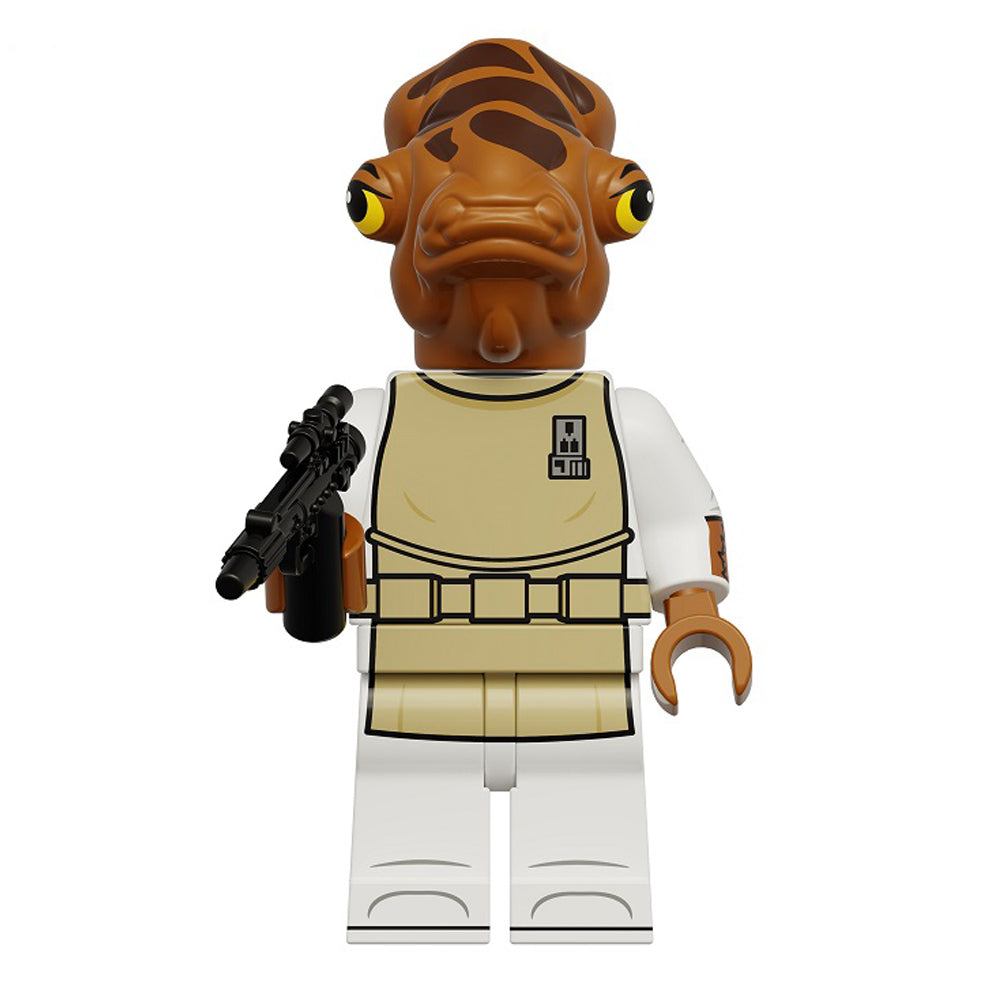 Admiral Ackbar Minifigure | Block Compatible | Toylandeu™