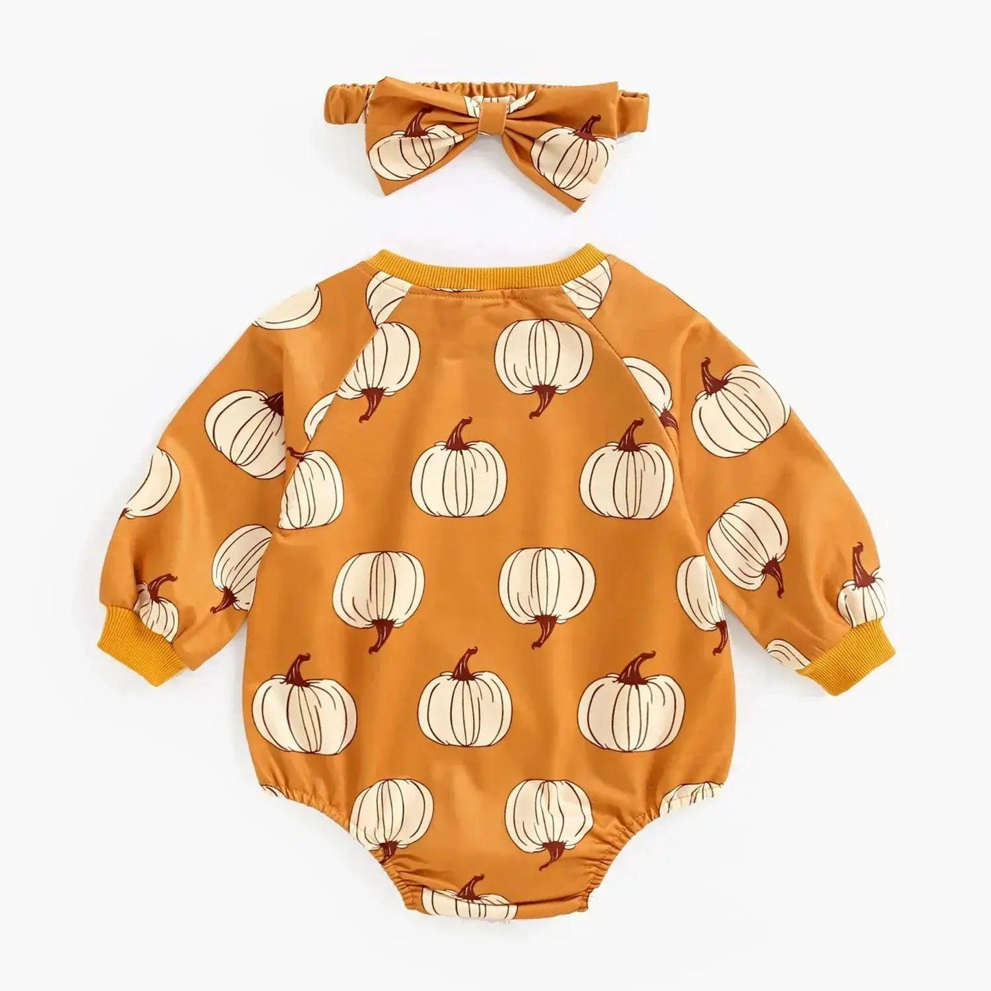  Adorable 0To1Y Baby Bodysuits Pumpkin Print Toyland EU -  ToylandEU™
