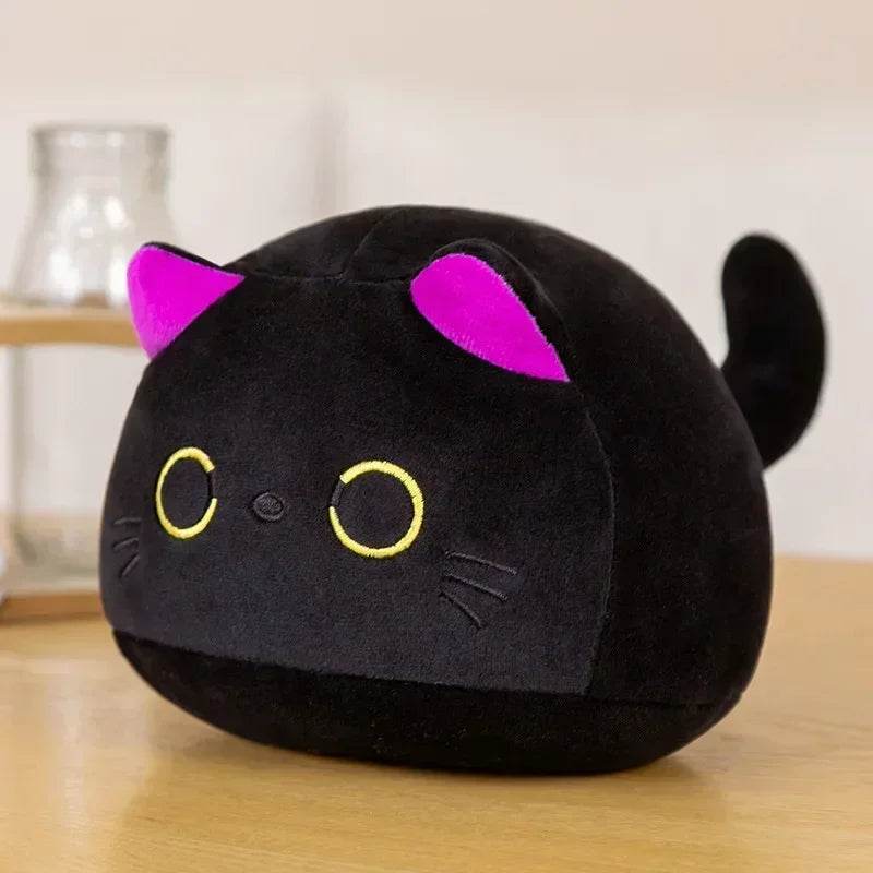 Adorable 10cm Kawaii Black Cat Plush Toy - Soft Stuffed Animal Pillow - ToylandEU