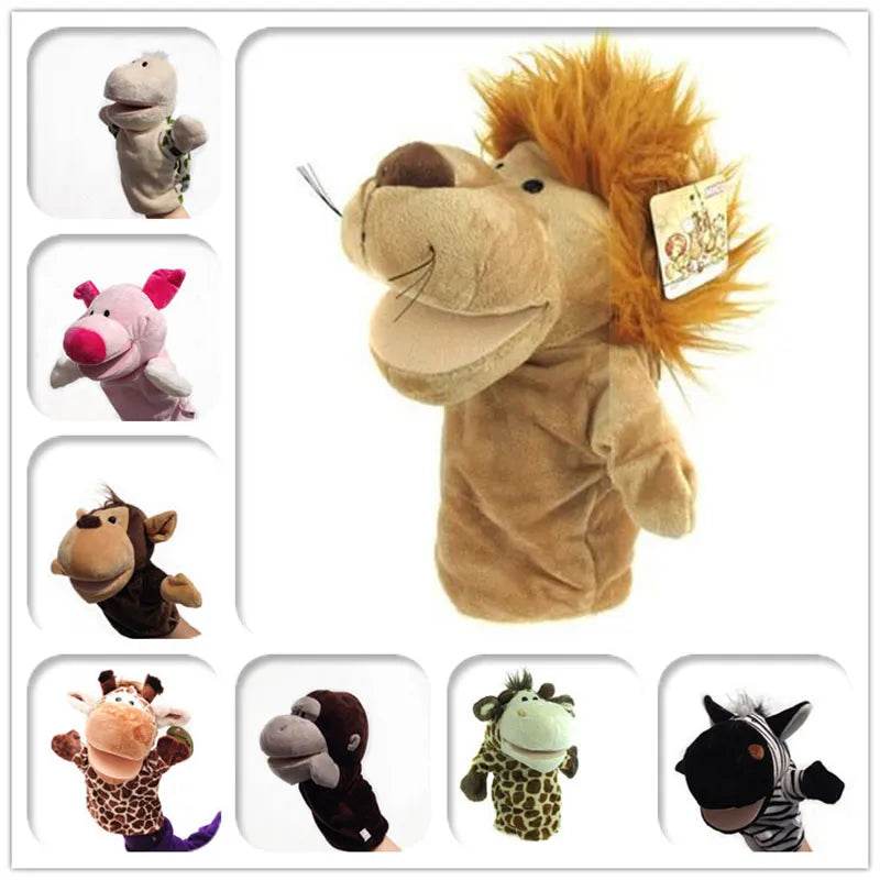 Adorable 25cm Kawaii Plush Animal Finger Puppets - 7 Fun Styles! - ToylandEU