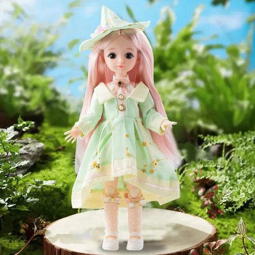 Adorable 30cm BJD Doll in Enchanting Princess Costume with Accessories - ToylandEU