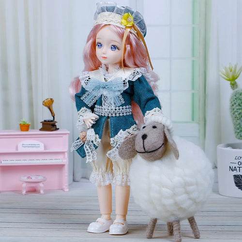 Adorable 30cm BJD Doll in Enchanting Princess Costume with Accessories - ToylandEU