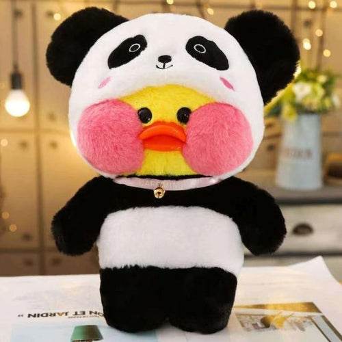 Adorable 30cm Lalafanfan Ducks Plush Toy - Soft Korean Doll for All Ages - ToylandEU