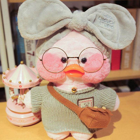 Adorable 30cm Lalafanfan Ducks Plush Toy - Soft Korean Doll for All Ages - ToylandEU
