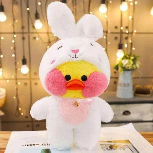 Adorable 30cm Lalafanfan Ducks Plush Toy - Soft Korean Doll for All Ages - ToylandEU