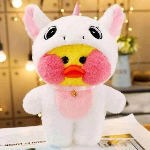 Adorable 30cm Lalafanfan Ducks Plush Toy - Soft Korean Doll for All Ages - ToylandEU