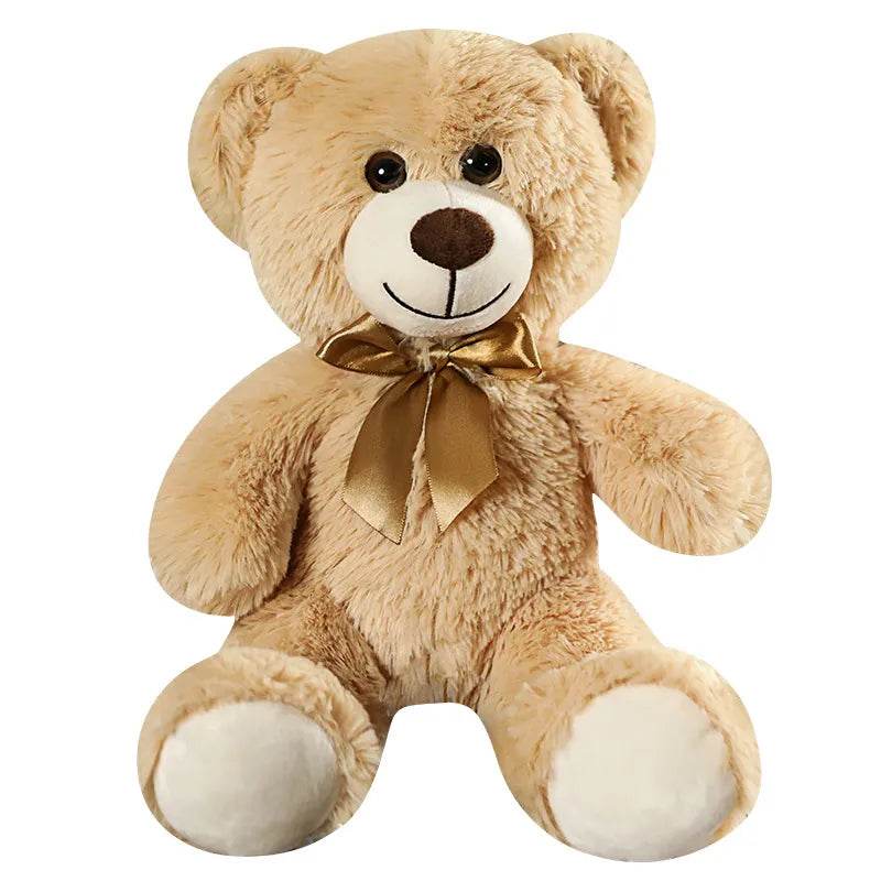 Adorable 35cm Bow Tie Teddy Bear Plush Toy in 7 Vibrant Colors - ToylandEU