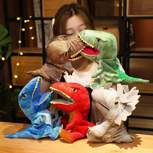Adorable 35cm Flexible-Hand Dinosaur Plush Toy - Perfect Gift & Decor - ToylandEU
