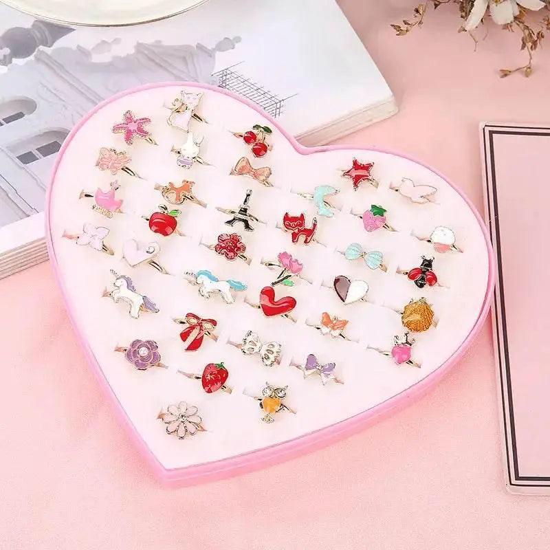  Adorable Adjustable Rings for Kids with Cartoon Animals -  ToylandEU™