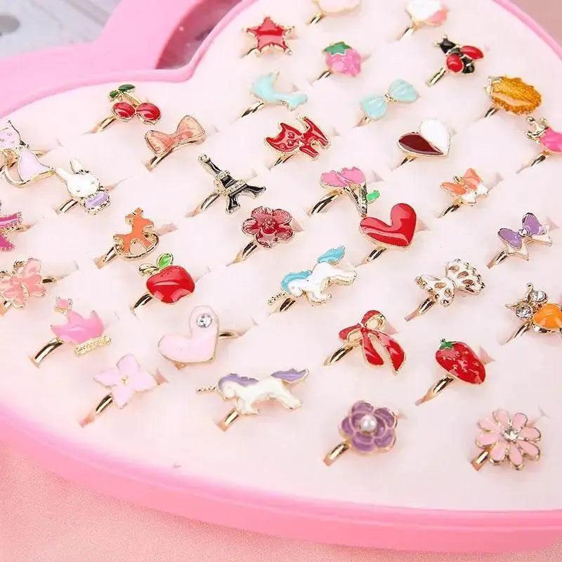  Adorable Adjustable Rings for Kids with Cartoon Animals -  ToylandEU™