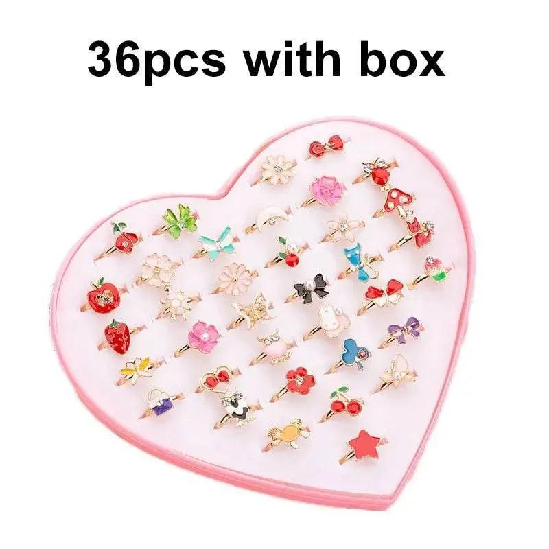  Adorable Adjustable Rings for Kids with Cartoon Animals -  ToylandEU™