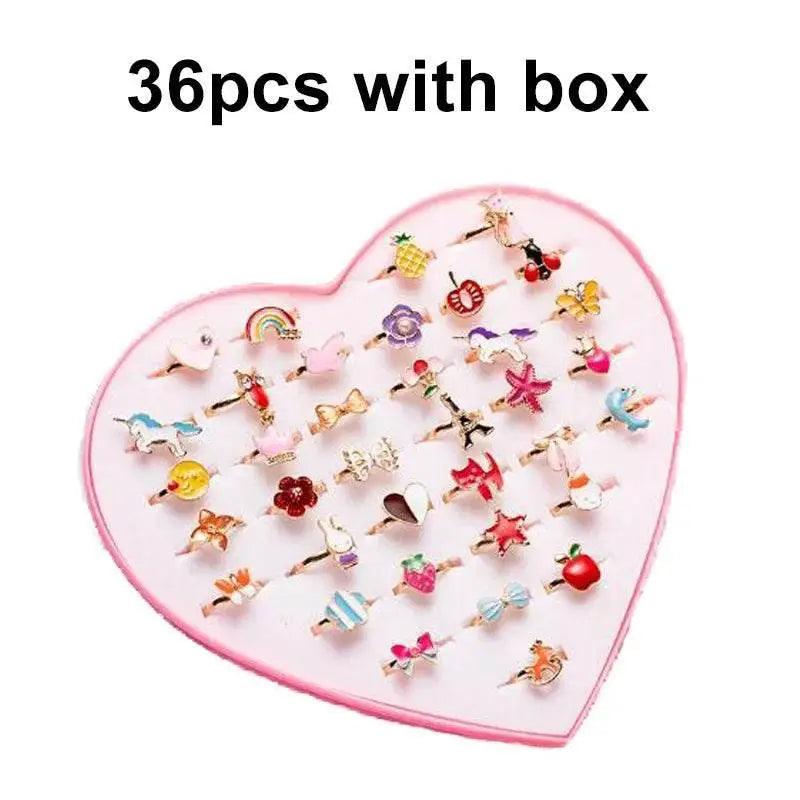  Adorable Adjustable Rings for Kids with Cartoon Animals -  ToylandEU™