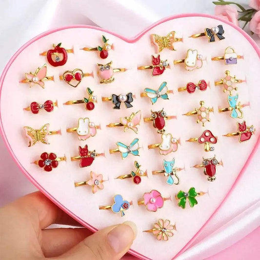  Adorable Adjustable Rings for Kids with Cartoon Animals -  ToylandEU™