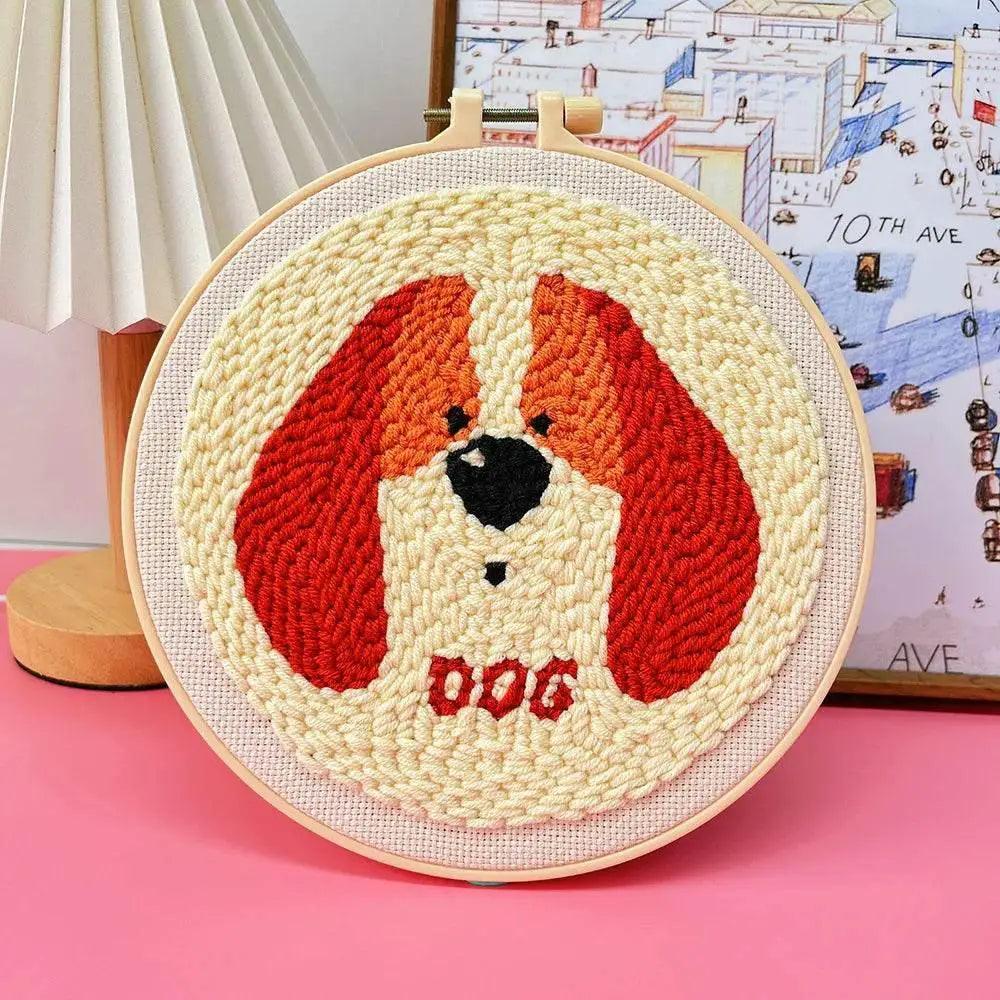  Adorable Animal-Themed Punch Needle Embroidery Set -  ToylandEU™