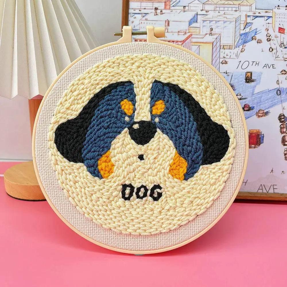  Adorable Animal-Themed Punch Needle Embroidery Set -  ToylandEU™