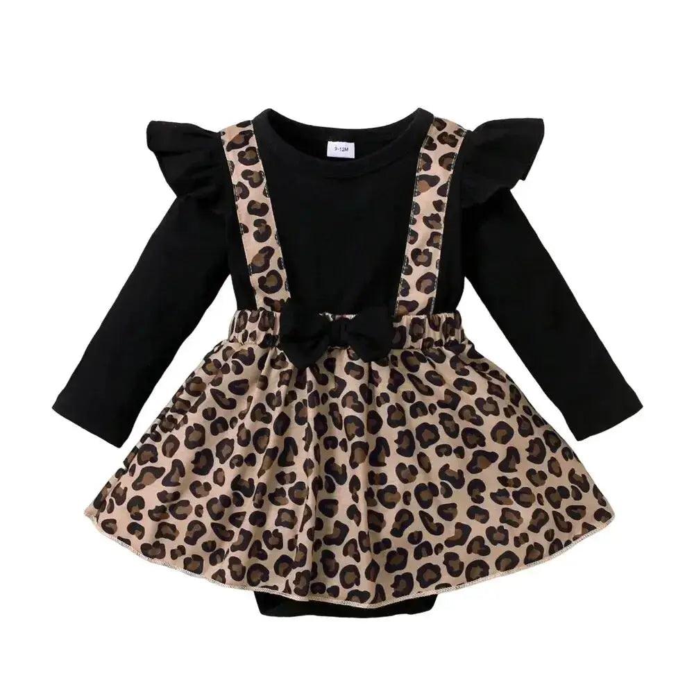  Adorable Baby Romper Dress Leopard 0to18M Toyland EU -  ToylandEU™