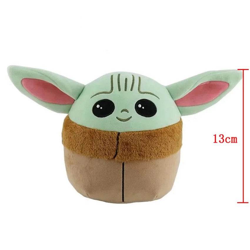 Adorable Baby Yoda Plush Toy - Star Wars Kawaii Cushion for Kids - ToylandEU