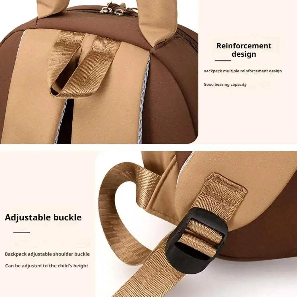 Adorable Backpack Capybara Cartoon Design Lightweight Waterproof For Boys And Girls Ages 7 To 13 - ToylandEU