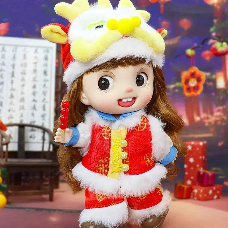 Adorable Big Head Bunny Doll For Christmas Gift Delight - ToylandEU