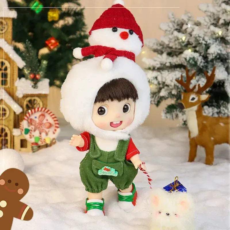 Adorable Big Head Bunny Doll For Christmas Gift Delight - ToylandEU