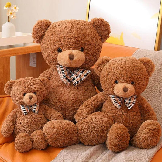 Adorable Bow Tie Teddy Bear Plush Toy - Big Size Stuffed Animal - ToylandEU