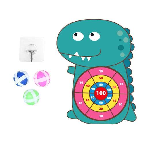 Adorable Cartoon Animal Sticky Ball Dartboard Game for Kids - ToylandEU