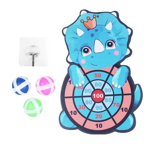 Adorable Cartoon Animal Sticky Ball Dartboard Game for Kids - ToylandEU