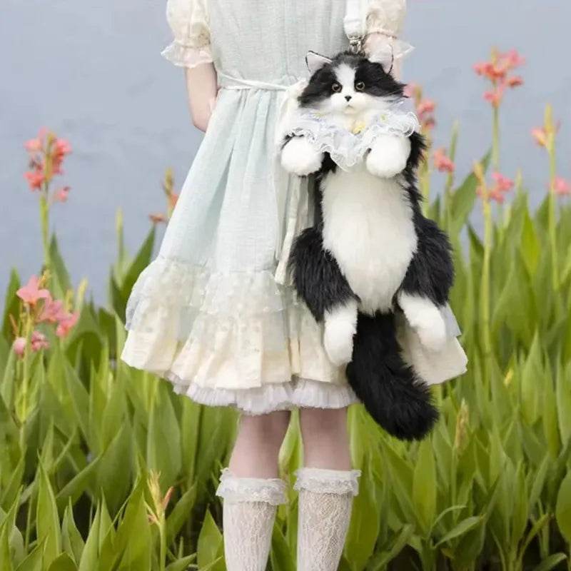 Adorable Cat Doll Backpack - Cute Single Shoulder Bag from Toyland - ToylandEU
