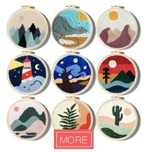 Adorable Corgi Punch Needle Embroidery Kit for Beginners - Cartoon Yarn Art Set for Home Decoration - ToylandEU