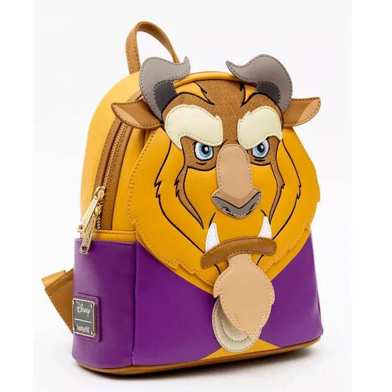 Adorable Cosplay Mini Backpack Purse Featuring Cogsworth Lumiere Chip From Beauty And The Beast For Fans And Collectors - ToylandEU