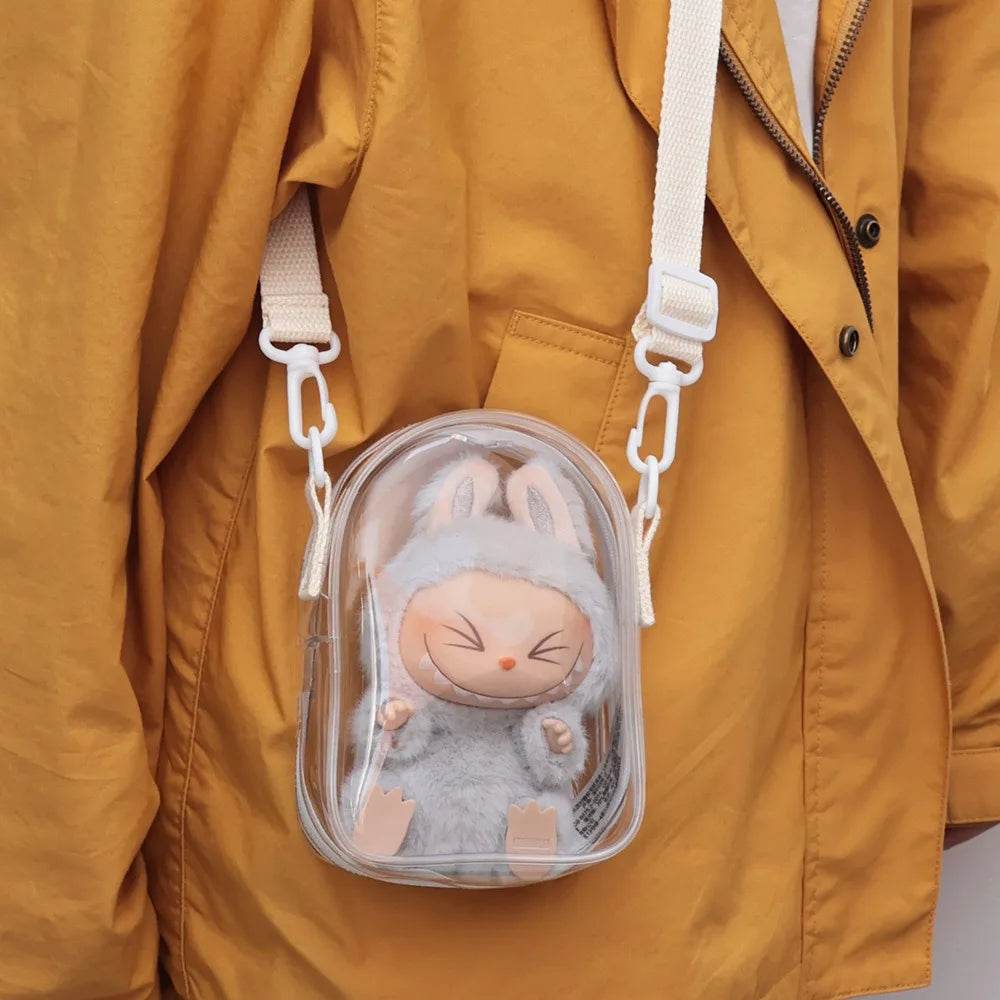 Adorable Cotton Doll Storage Bag with Dustproof Design for Kids and Collectors Labubu - ToylandEU