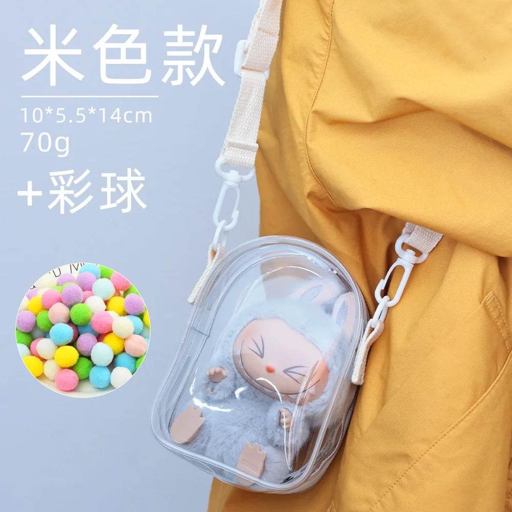 Adorable Cotton Doll Storage Bag with Dustproof Design for Kids and Collectors Labubu - ToylandEU