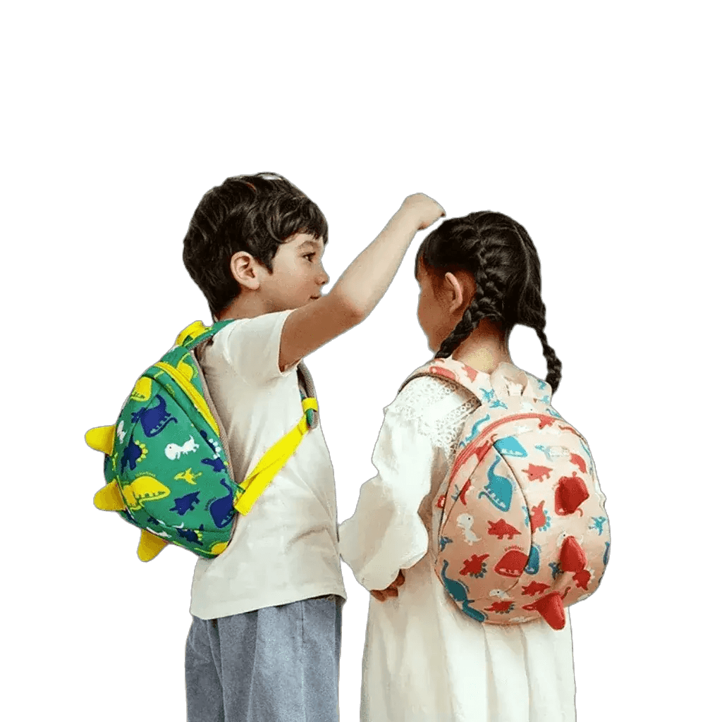  Adorable Dinosaur Toddler Backpack with Safety Harness & Lunch Bag -  ToylandEU™