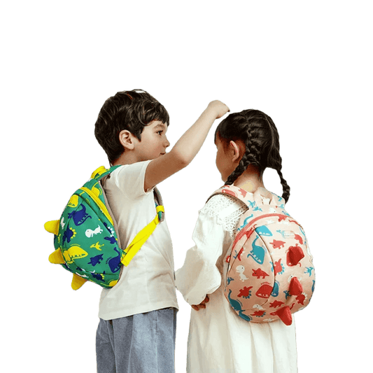 Adorable Dinosaur Toddler Backpack with Safety Harness & Lunch Bag - ToylandEU