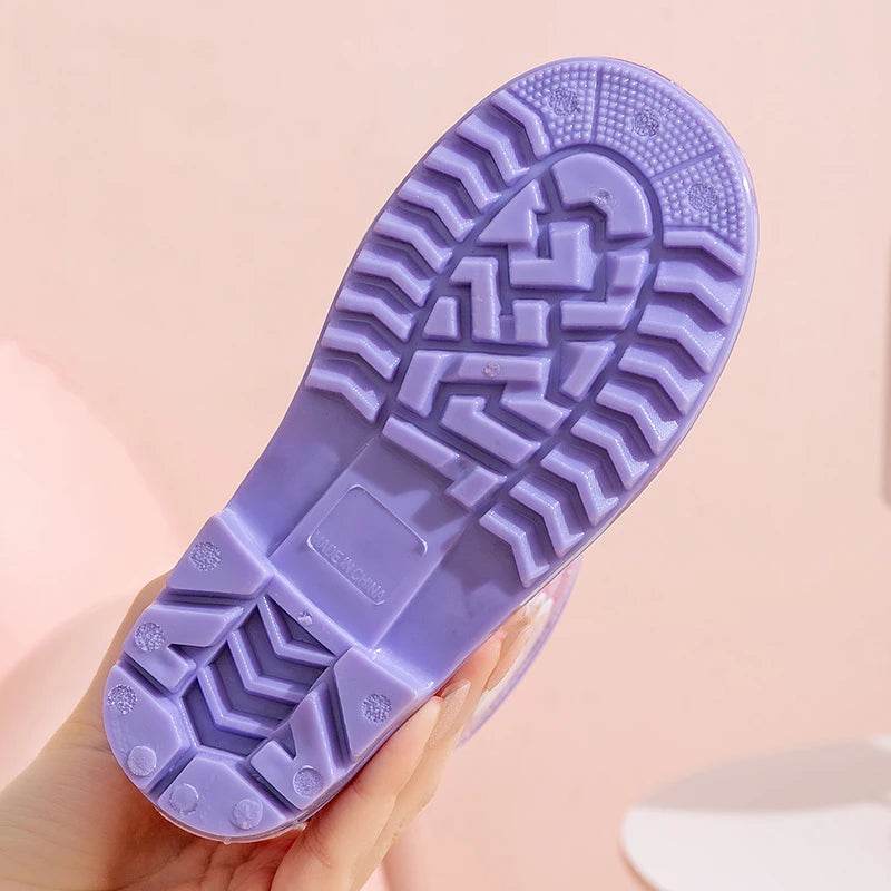 Adorable Disney Rain Boots Elsa Waterproof Non Slip Girls - ToylandEU