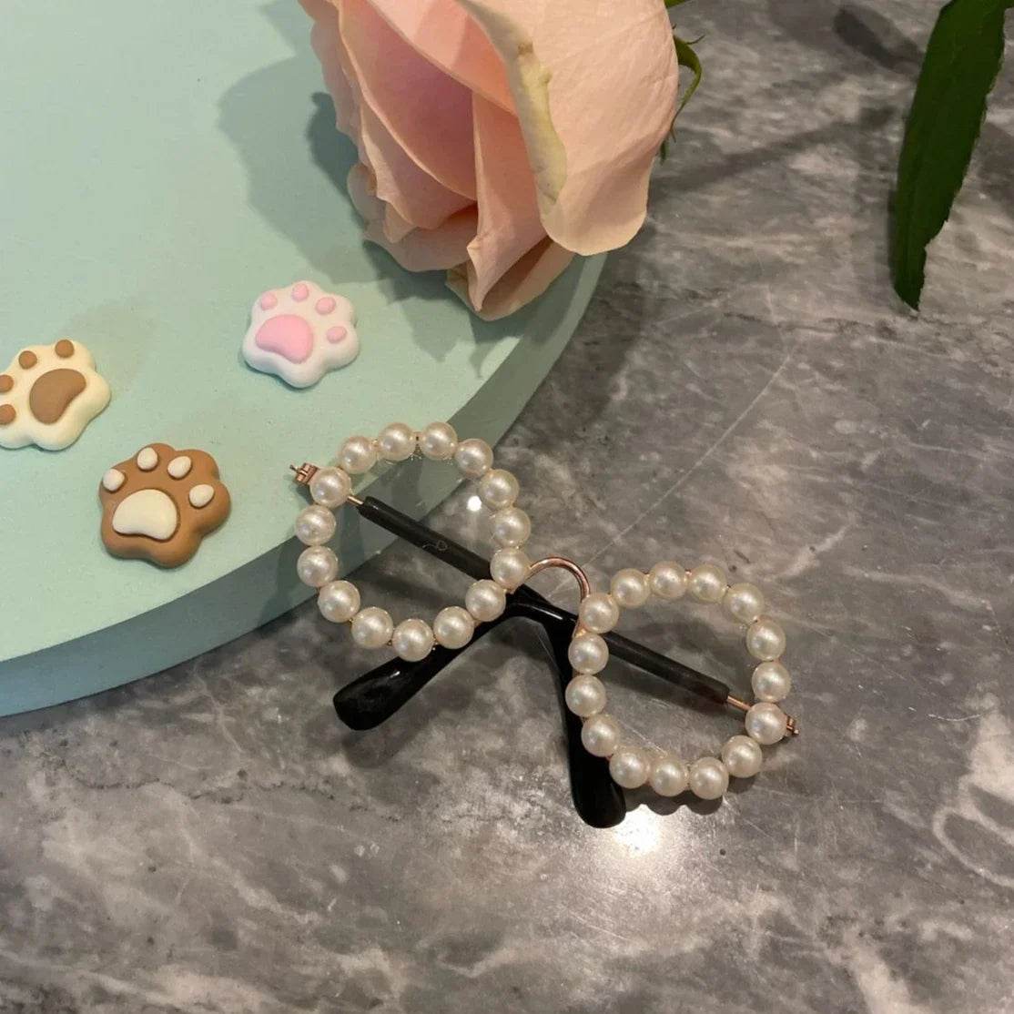 Adorable Doll Beach Outfit Set with Summer Shirts Glasses and Hats for Labubu Dolls Labubu - ToylandEU