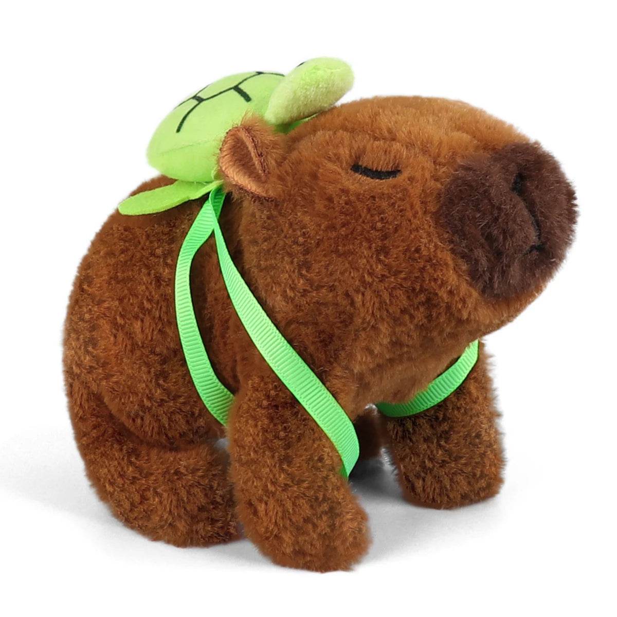 Adorable Electronic Plush Capybara Toy with Walking Sound for Children Age 3 to 12 Years - ToylandEU