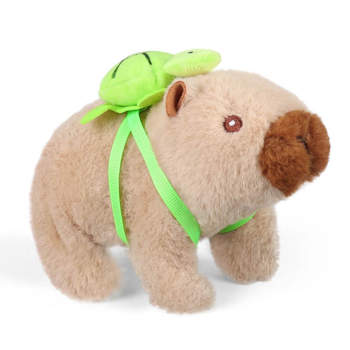 Adorable Electronic Plush Capybara Toy with Walking Sound for Children Age 3 to 12 Years - ToylandEU