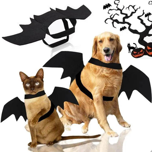 Adorable Halloween Bat Wings Costume for Cats & Dogs - Unisex Fun! - ToylandEU