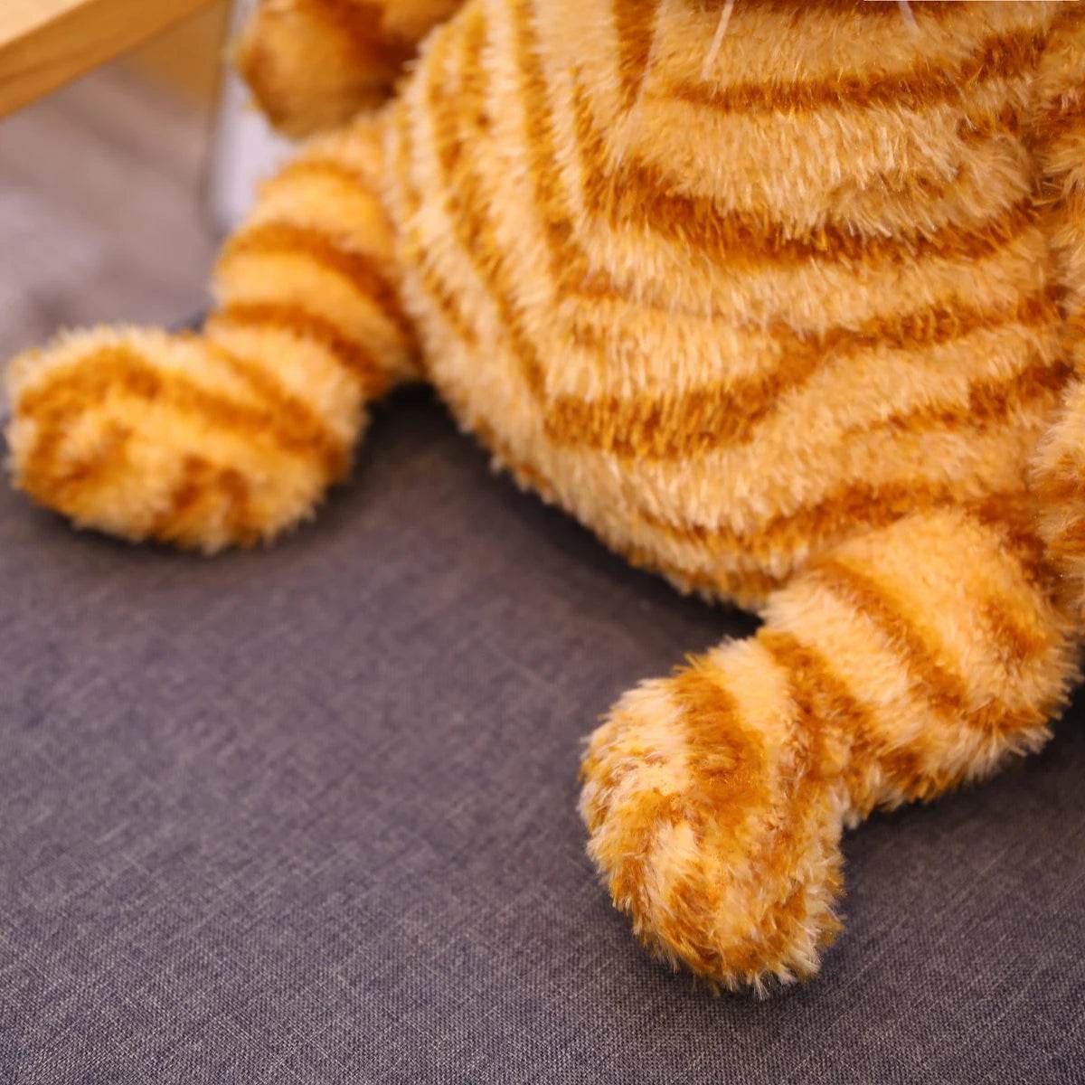 Adorable Kawaii Fat Cat Plush Toys - Soft Stuffed Dolls in 30/45cm - ToylandEU