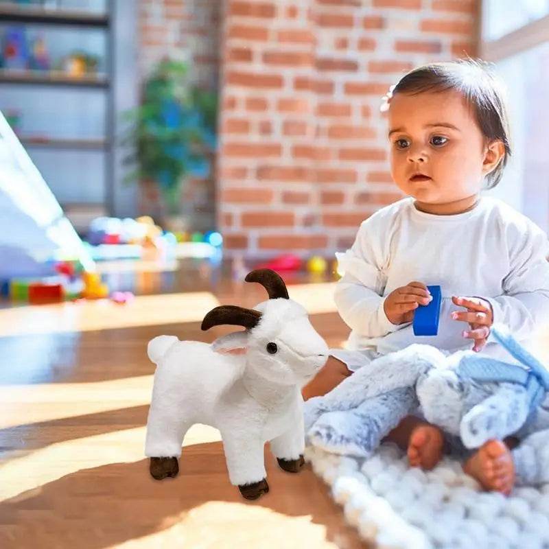 Adorable Kawaii Goat Plush Toy - Soft Stuffed Animal for Kids & Decor - ToylandEU